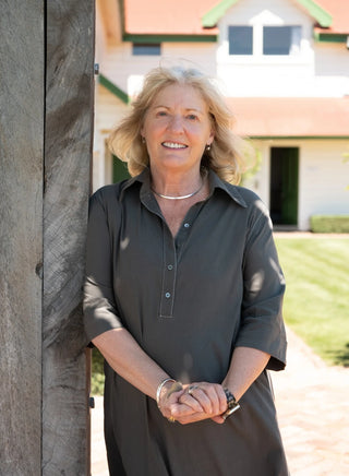 Kate Radburnd, founder and award-winning winemaker, at Radburnd Cellars in Hawke's Bay